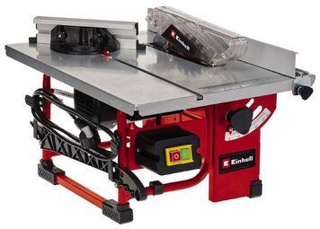 Потужна стаціонарна циркулярна пила (настільна циркулярка) Einhell TC-TS 200 : 800 Вт, 200мм круг, 2950 об/хв (4340415) 4340415 фото