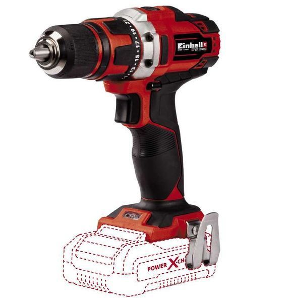 Набір шуруповерт Einhell TE-CD 18/40 Li-Sol : 18V ( 2,5 ампера акум і зарядка) 4513925, 4512097 4513925, 4512097 фото
