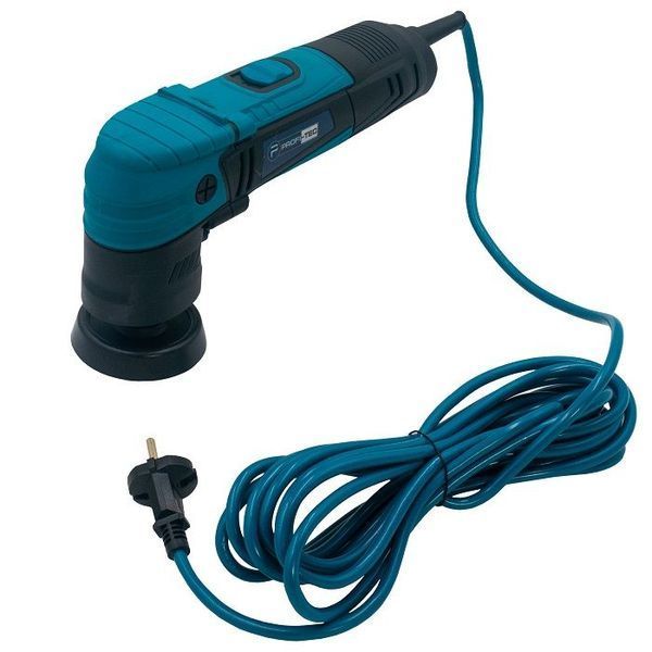 Потужна роторная полировальная машина PROFI-TEC PPM-607SR SET : 600 Вт, диски 30/50/75 мм 006066 фото