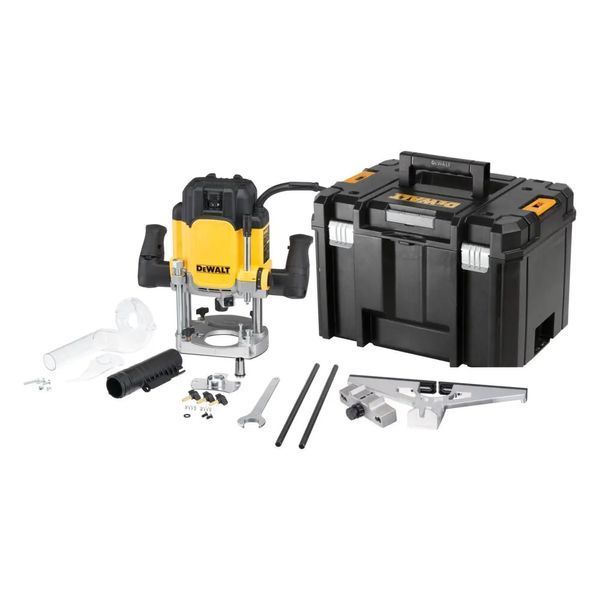 Професійний фрезер мережевий DeWALT DWE625KT : 2300Вт, цанга 8-12 (DWE625KT) DWE625KT фото