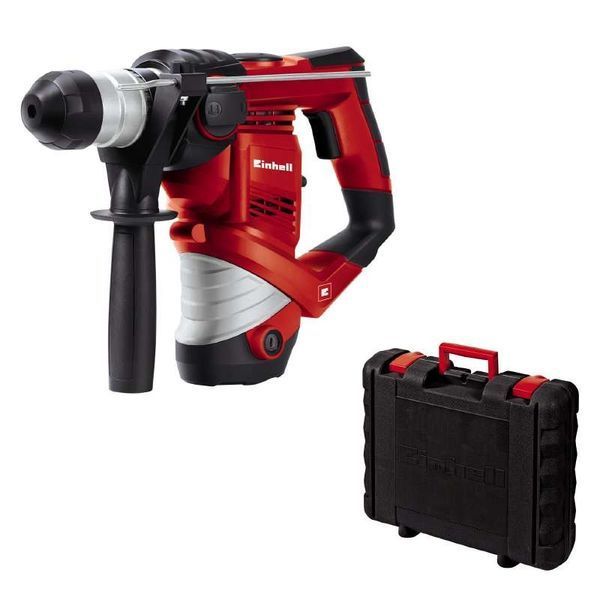 Потужний електричний перфоратор Einhell TC-RH 900 : 900 Вт, 3 Дж, 850 об/хв, 4100уд/хв (4258237) 4258237 фото