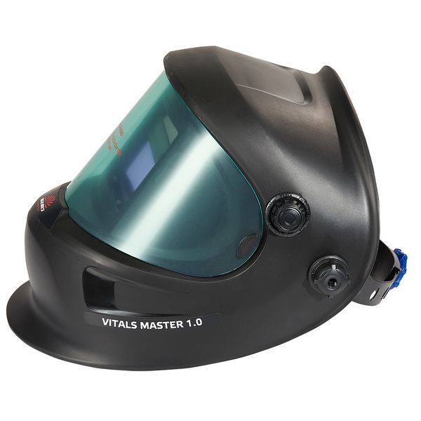Маска зварювальника (хамелеон) з автозатемненням Vitals Master 1.0 : DIN 9-13 маска для зварювання, щиток зварника 159204 фото