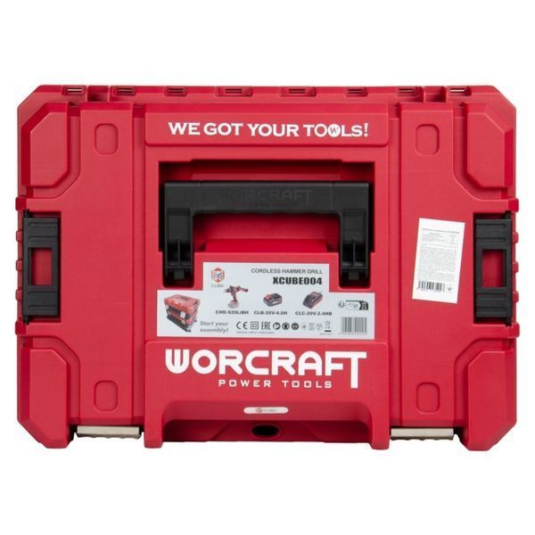 Акумуляторний безщітковий шуруповерт WORCRAFT XCUBE004 (13244) 13244 фото