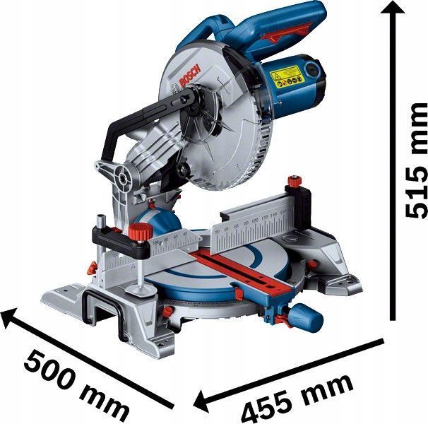 Торцювальна пилка Bosch GCM 216 (0601B33000): 1,3 кВт, 4800 об/хв. глибина різу 123 мм, диск 216 мм 0601B33000 фото