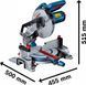 Торцювальна пилка Bosch GCM 216 (0601B33000): 1,3 кВт, 4800 об/хв. глибина різу 123 мм, диск 216 мм 0601B33000 фото 7