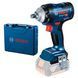 Професійний акумуляторний ударний гайковерт Bosch Professional GDS 18V-400 : без АКБ, 400 Hm, 2500 об/хв, 3700 уд/хв 06019K0021 фото 1