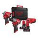 Професійний набір акумуляторного інструменту Milwaukee M12 FPP2H2-402X : шурупокрут, гайкокрут 4933492512 фото 1