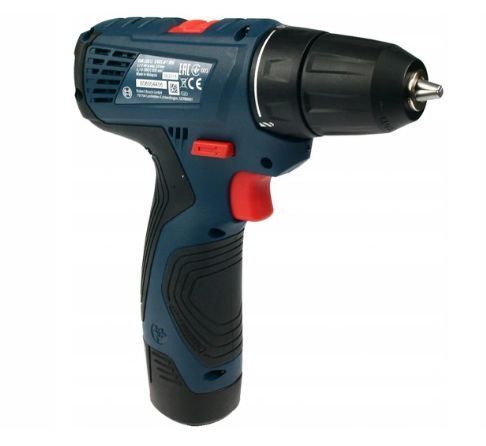 Акумуляторний шуруповерт Bosch GSR 120 LI (06019G8000): 30/13 Нм, 1300 об/хв, 2 Акб 12 В / 2 Ач Li-ion,1 кг 06019G8000 фото