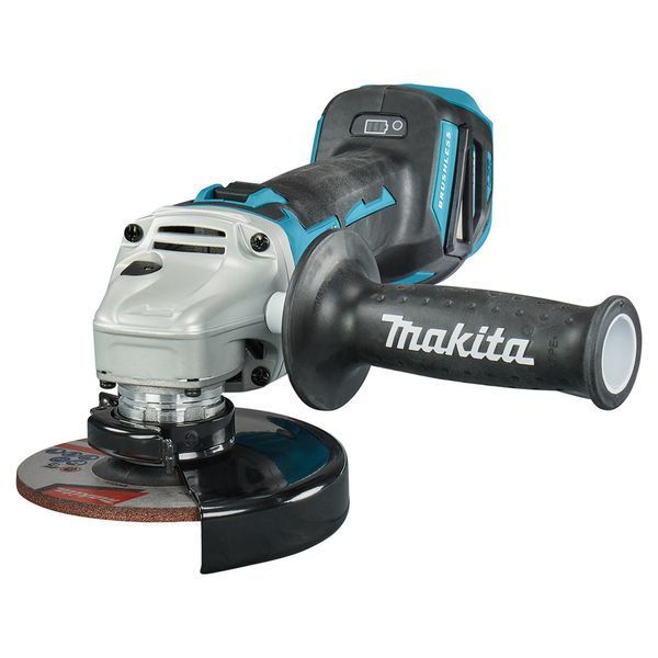 Акумуляторна кутова шліфувальна машина (безщіткова болгарка) Makita DGA 511 Z : 18B (без АКБ) ОРИГІНАЛ DGA 511 Z фото