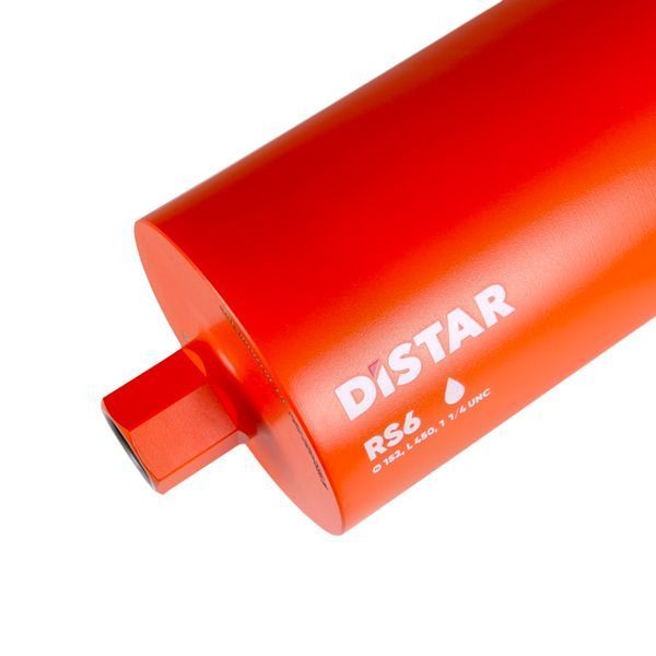 Якісне свердло алмазне Distar DDS-W 152X450X1 1/4 UNC RS6 : &empty; 150мм х 450мм, бетон армований 10170085186 фото