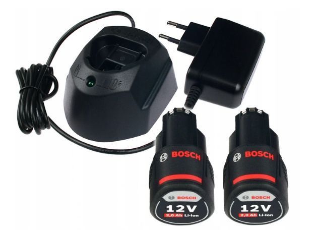 Акумуляторний шуруповерт Bosch GSR 120 LI (06019G8000): 30/13 Нм, 1300 об/хв, 2 Акб 12 В / 2 Ач Li-ion,1 кг 06019G8000 фото