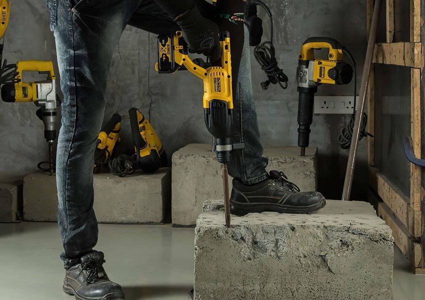 Професійний перфоратор акумуляторний безщітковий SDS-Plus DeWALT DCH263P1 : 3 Дж, 18V, SDS-Plus DCH263P1 фото