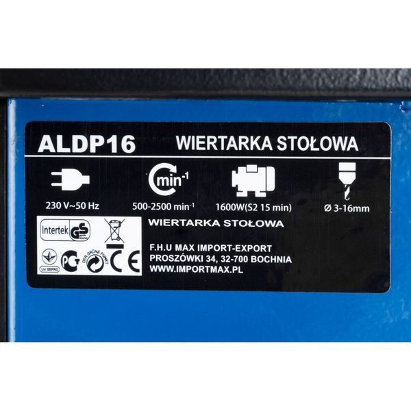 Свердлильний верстат AL-FA ALDP16 1600 ALDP16-1 фото