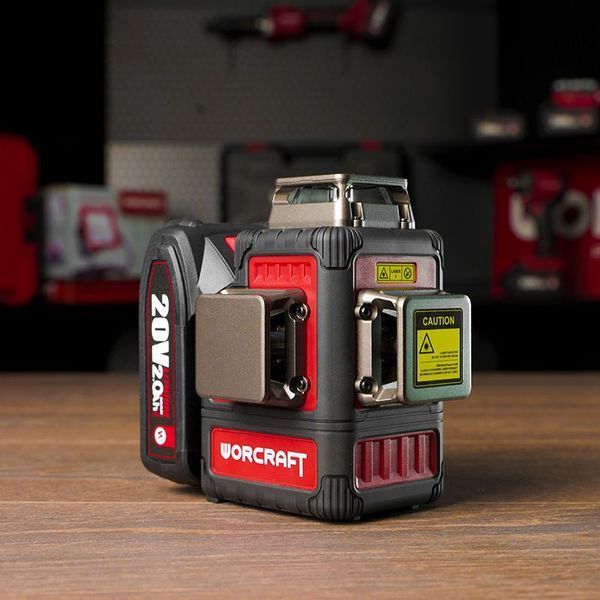 Акумуляторний лазерний рівень в кейсі 3D WORCRAFT XCUBE026 (13279) 13279 фото