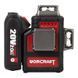 Акумуляторний лазерний рівень в кейсі 3D WORCRAFT XCUBE026 (13279) 13279 фото 5