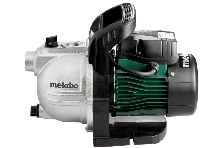 Потужний садовий поверхневий насос Metabo P 3300 G : 900 Вт, 3300 л/год, подача 45 м, тиск 4.5 бар (600963000) 600963000 фото