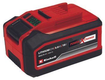 Акумулятор Einhell Power-X-Change Plus 18V 4-6 Ah Multi-Ah (4511502) 4511502 фото