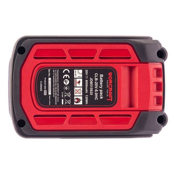 Акумуляторна батарея WORCRAFT CLB-20V-6.0HC 13203 фото
