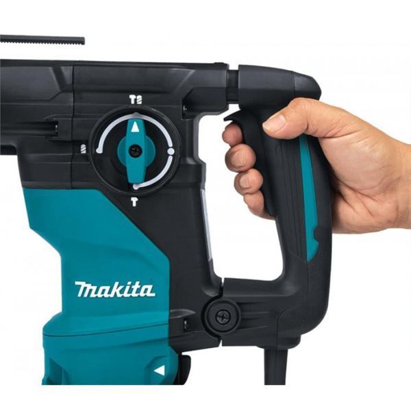 Професійний електричний перфоратор Makita HR3001CJ : 1050 Вт, 3.9 Дж, SDS-Plus HR3001CJ фото