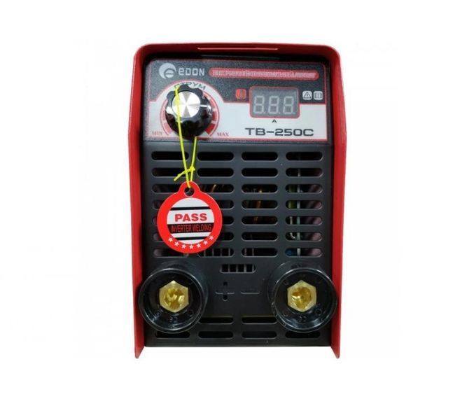 Потужний зварювальний апарат (зварка) Edon TB-250C (3.9 кВт, 250 А, 1.6-4мм електрод) для дому і маска TB-250C і маска фото