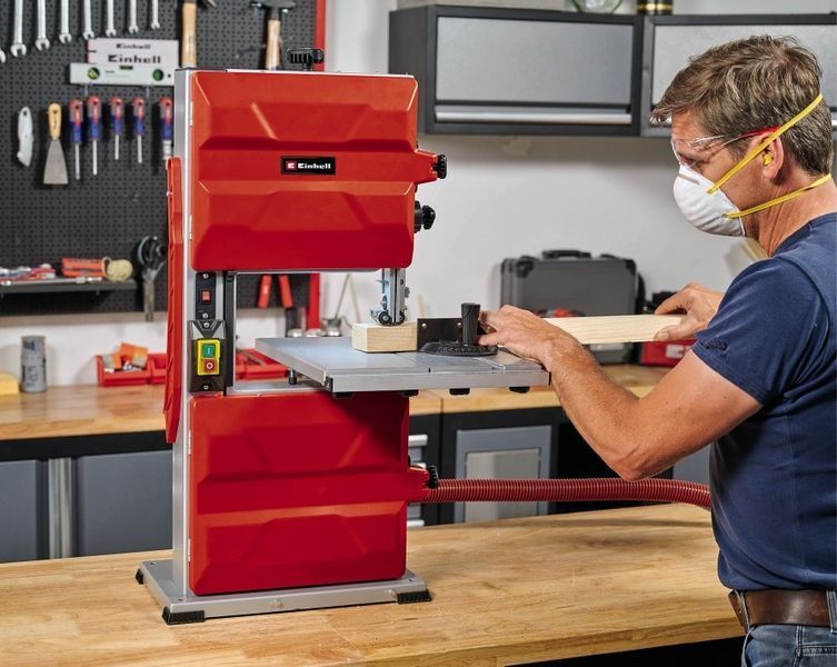 Професійна стрічкова пила Einhell TC-SB 245 L : 400 Вт, 1450 об/хв, 726 м/хв (4308035) 4308035 фото