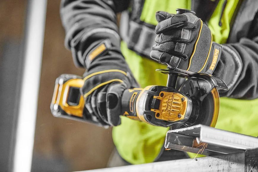 Професійна шліфмашина кутова - болгарка акумуляторна безщіткова DeWALT DCG409NT : без АКБ, диск 125мм (DCG409NT) DCG409NT фото