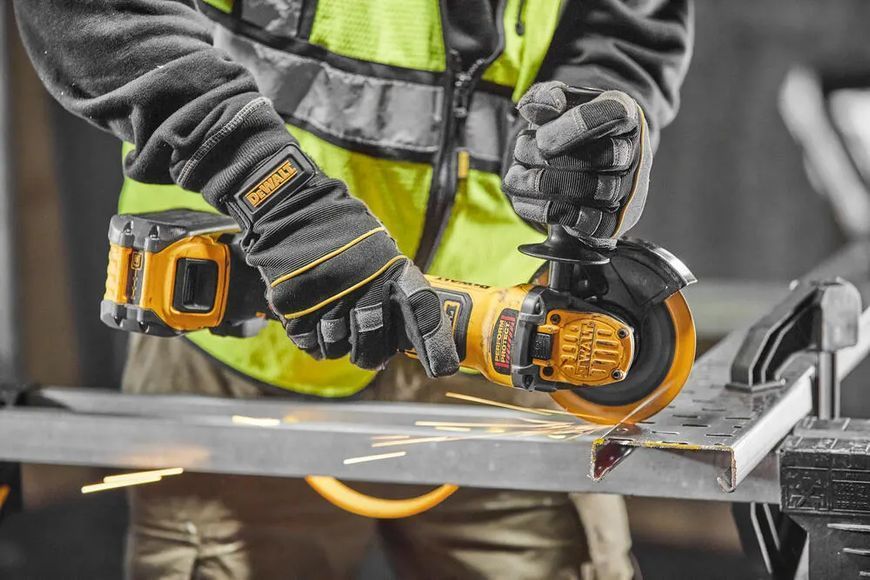 Професійна шліфмашина кутова - болгарка акумуляторна безщіткова DeWALT DCG409NT : без АКБ, диск 125мм (DCG409NT) DCG409NT фото