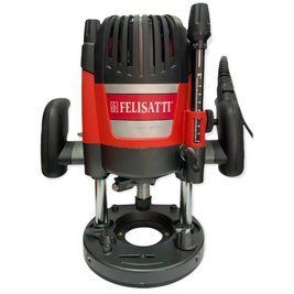 Потужний електричний ручний столярний фрезер FELISATTI ФМ-67/2200Е F61110 : 2200 Вт, 8 та 12 цанга, 21000 об/хв F61110 фото