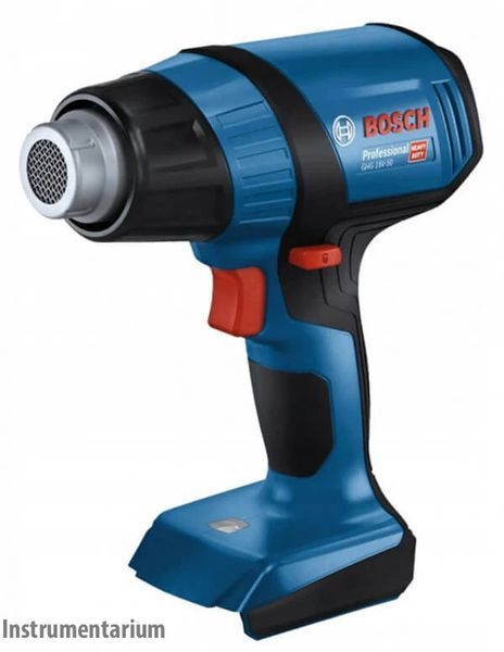 Професійний акумуляторний технічний фен Bosch Professional GHG 18V-50 : без АКБ, 2 насадки, 300&deg;С / 500&deg;С 06012A6500 фото