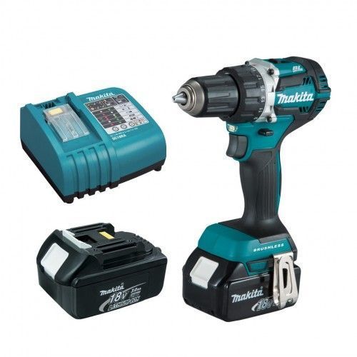 Акумуляторний дриль-шуруповерт Makita DDF 484 RFE: Li-ion 18 В / 3 АЧ DDF484RFE фото