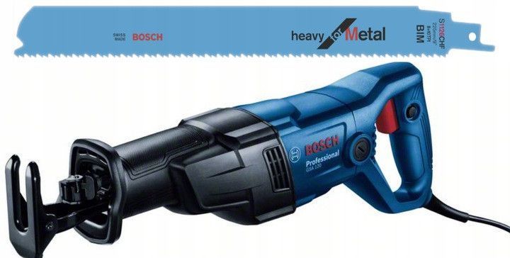Шабельна пила (електроножовка) Bosch GSA 120: 1200 Вт, 3000&nbsp;ходов/хв., 3,7 кг (06016B1020) 06016B1020 фото