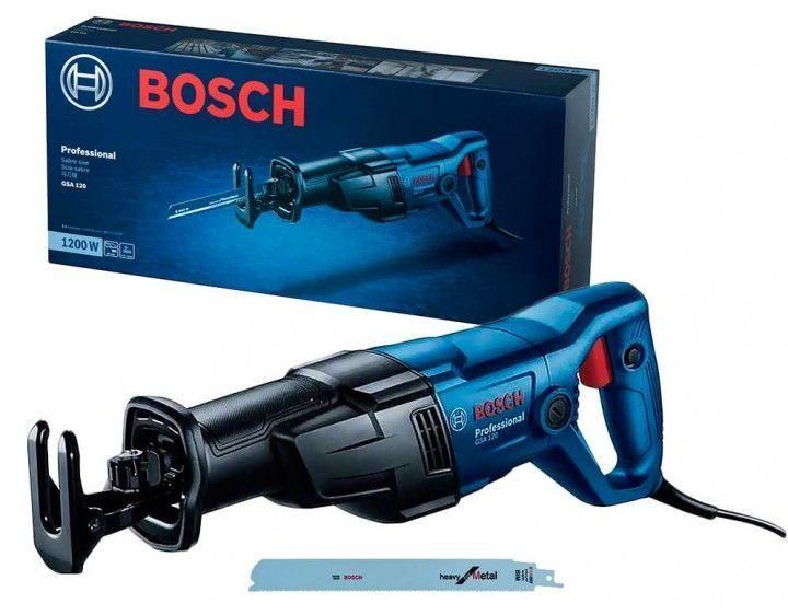 Шабельна пила (електроножовка) Bosch GSA 120: 1200 Вт, 3000&nbsp;ходов/хв., 3,7 кг (06016B1020) 06016B1020 фото