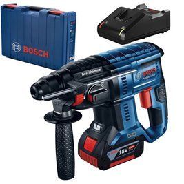 Професійний акумуляторний перфоратор Bosch GBH 180 Li : 2 Дж,SDS plus,18В,5100уд./хв.,АКБ+Зарядне+Кейс 0611911122 фото