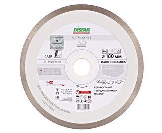 Диск алмазний відрізний Distar Hard ceramics 1A1R 180x1,4x25,4 кераміка, керамограніт, мармур 11120048014 11120048014 фото