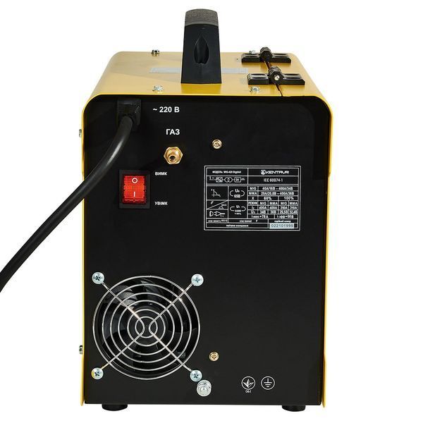 Професійний комбінований зварювальний апарат (MMA + MIG/MAG + TIG-LIFT) Кентавр MIG-420 DigitAll : 220B, 11.3 кВт - 400A (152703) 152703 фото