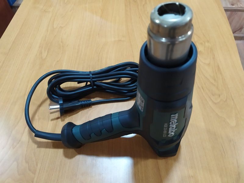 Професійний термофен Metabo HGE 23-650 LCD : 2300 Вт, LCD дисплей, 80 - 650 &deg;C (603065000) 603065000 фото