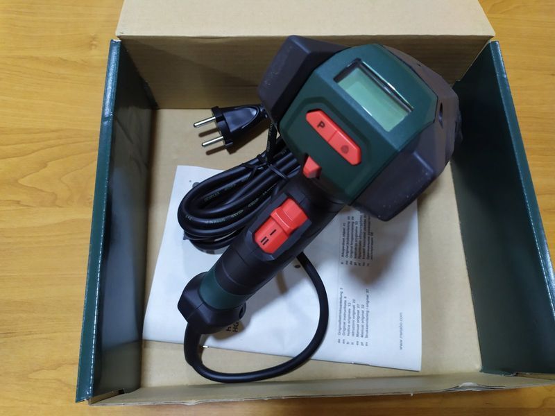 Професійний термофен Metabo HGE 23-650 LCD : 2300 Вт, LCD дисплей, 80 - 650 &deg;C (603065000) 603065000 фото