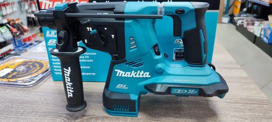 Професійний акумуляторний перфоратор Makita DHR263Z : 2.5 Дж,18В+18В,SDS+ (без Акб та зарядки) DHR263Z фото