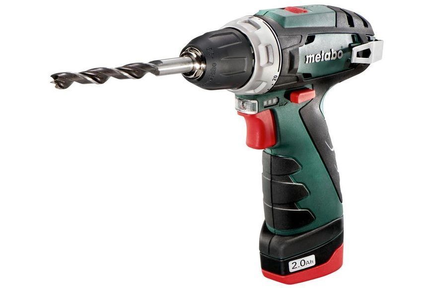 Акумуляторний шуруповерт Metabo PowerMaxx BS Basic 2х2,0 Ач в сумці (600079550) 600079550 фото