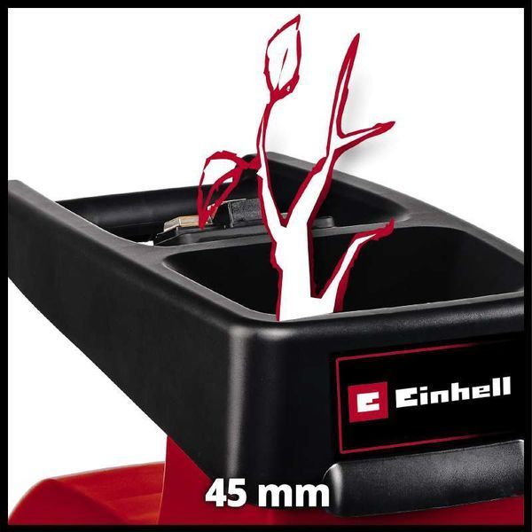 Садовий подрібнювач (шредер) Einhell GC-RS 60 CB : 2800 Вт, 40 об/хв, макс гілки: 45 мм 3430635 фото