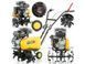 Мотокультиватор HIGHER HP-32525, ширина - 26 см, 37 см і 43 см Глибина до 20 см HP-32525 фото 2