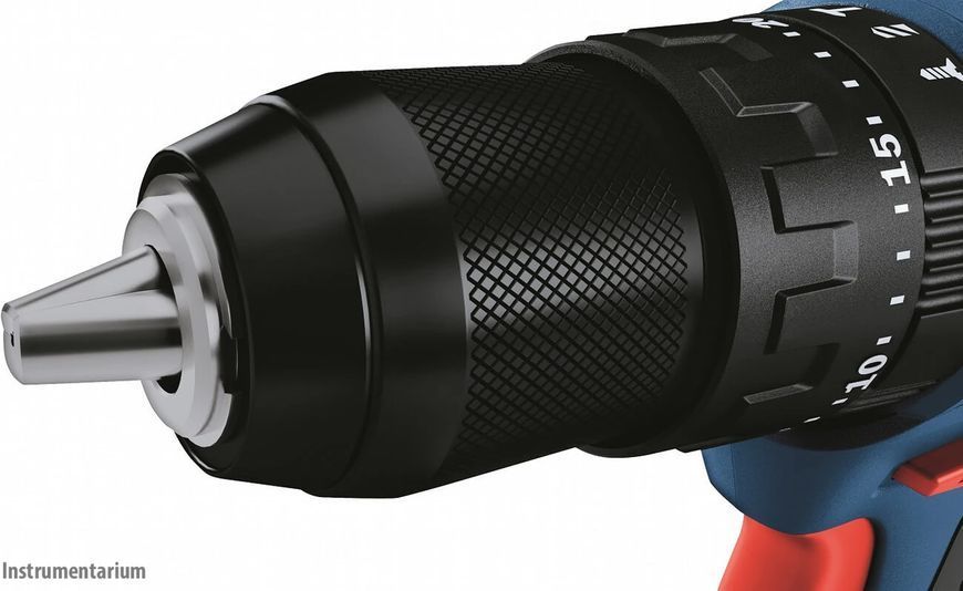 Потужний акумуляторний ударний дриль-шурупокрут Bosch Professional GSB 183-LI із АКБ 18V 2.0Ah, з/п у кейсі 06019K9101 фото