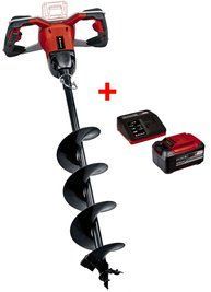 Акумуляторний безщітковий земляний бур Einhell GP-EA 18/150 Li BL-Solo : з АКБ 18 V 5.2Ah, 125 об/хв, вага 5.7 кг 3437000 4512114 фото