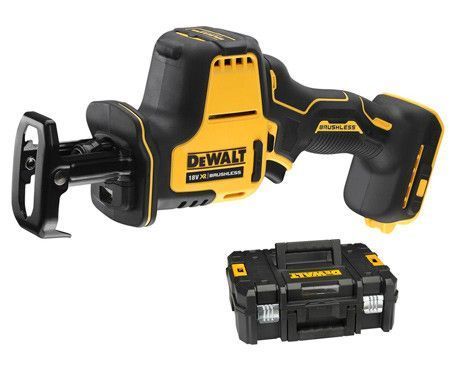 Акумуляторна безщіткова шабельна пила DeWALT DCS369NT (каркас) : 18B, кейс DCS369NT фото