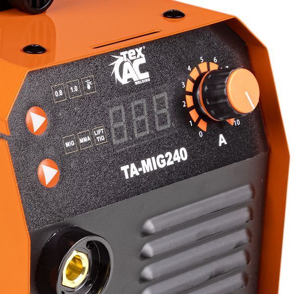 Професійний зварювальний напівавтоматичний апарат Tex.AC TA-MIG240 : 6.6 кВт, 240А (00396) 00396 фото