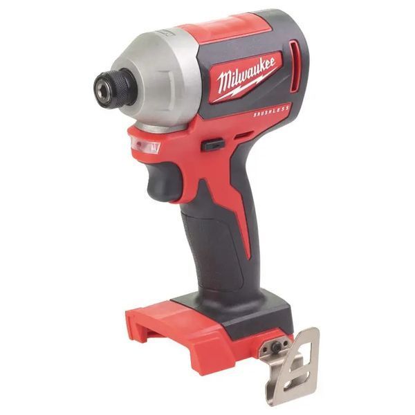 Професійний гайкокрут акумуляторний безщітковий 1/4" HEX MILWAUKEE M18 CBLID-0 : без АКБ, 180Нм 4933464476 фото
