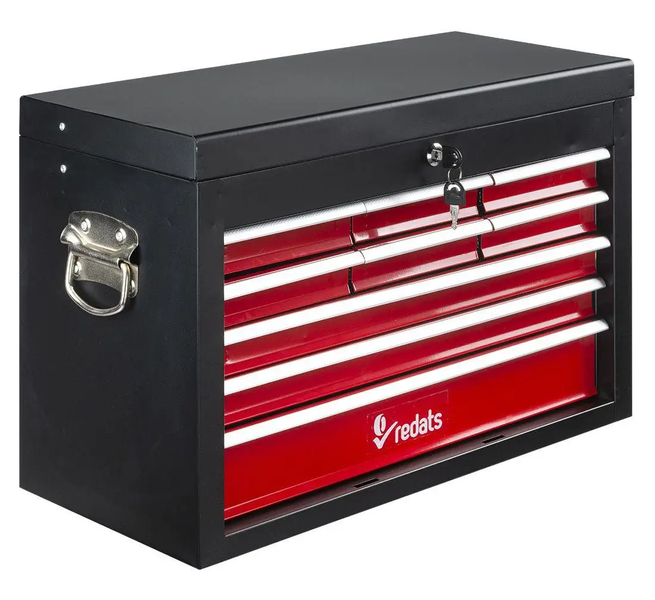 Дворівневий модульний візок REDATS COMPACT BLACK (30-07-58) без інструменту 30-07-58 фото