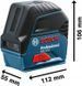 Лазерний нівелір Bosch GCL 2-15 з кріпленням&nbsp;RM 1 Professional (0601066E00) : 2 лінії / 2 крапки, червоний промінь 0601066E00 фото 2