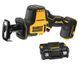 Акумуляторна безщіткова шабельна пила DeWALT DCS369NT (каркас) : 18B, кейс DCS369NT фото 4