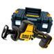 Акумуляторна безщіткова шабельна пила DeWALT DCS369NT (каркас) : 18B, кейс DCS369NT фото 1